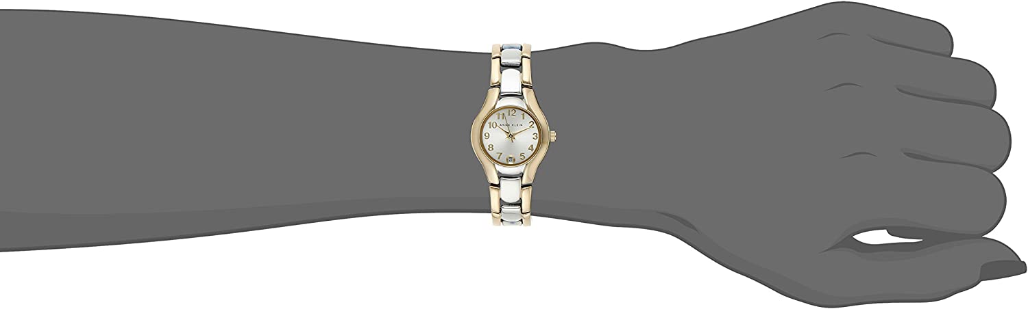 Anne Klein Women's 10-6777SVTT Two-Tone Dress Watch with an Easy to Read Dial - Image 4